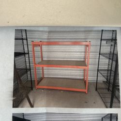 Metal Shelving Unit