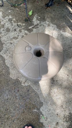 Patio Umbrella base.