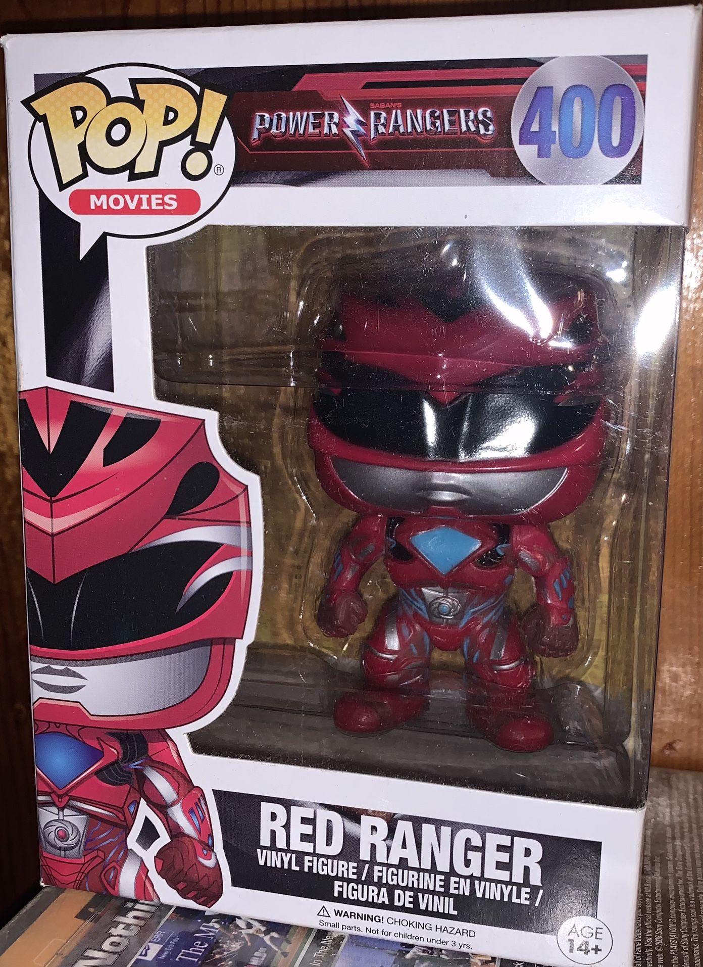 Funko POP Movies: Power Rangers Red Ranger Toy Figure