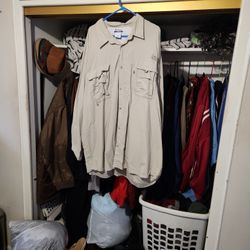  Men's     Long sleeve  Button-up shirt