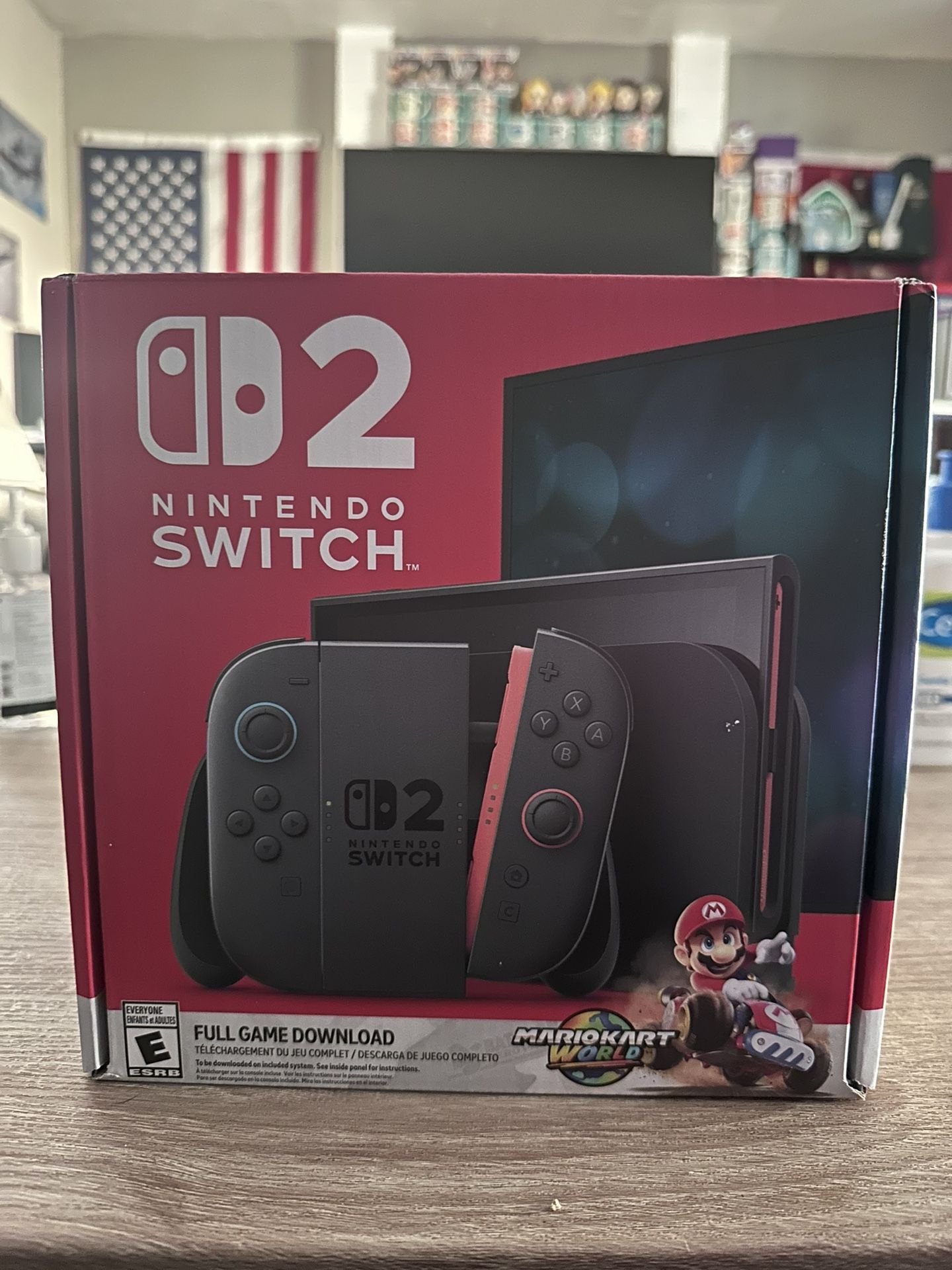 Brand new Nintendo Switch 2 Console + Mario Kart World Bundle