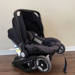 Evenflo Shyft Dualride 2 Car Seat/Stroller with Base