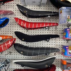 Banana seat, stingray, bicycles, sort of colors, new designs, colors, and styles at Kool