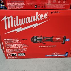 Milwaukee
M18 18-Volt Lithium-Ion Brushless Cordless FORCE LOGIC Press Tool Kit with 1/2 in. - 2 in. Jaws Kit (6-Jaws Included)