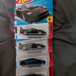 Ferraris Hot Wheels 