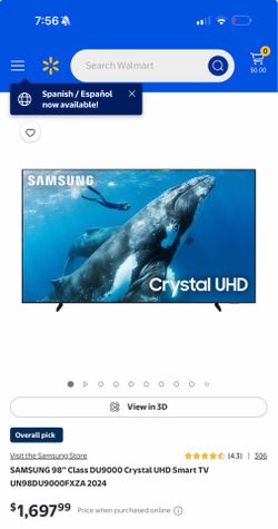 Samsung 98 inch TV