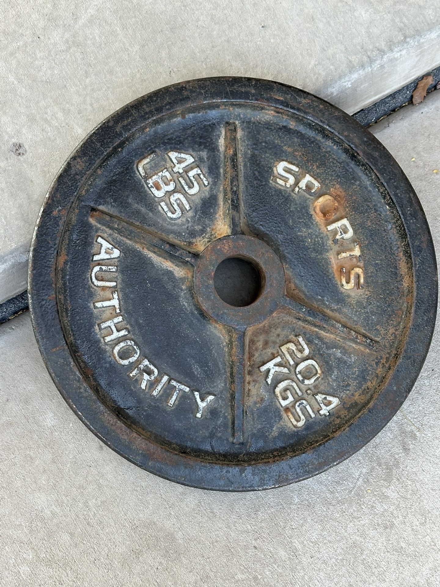 45 Pound Weights