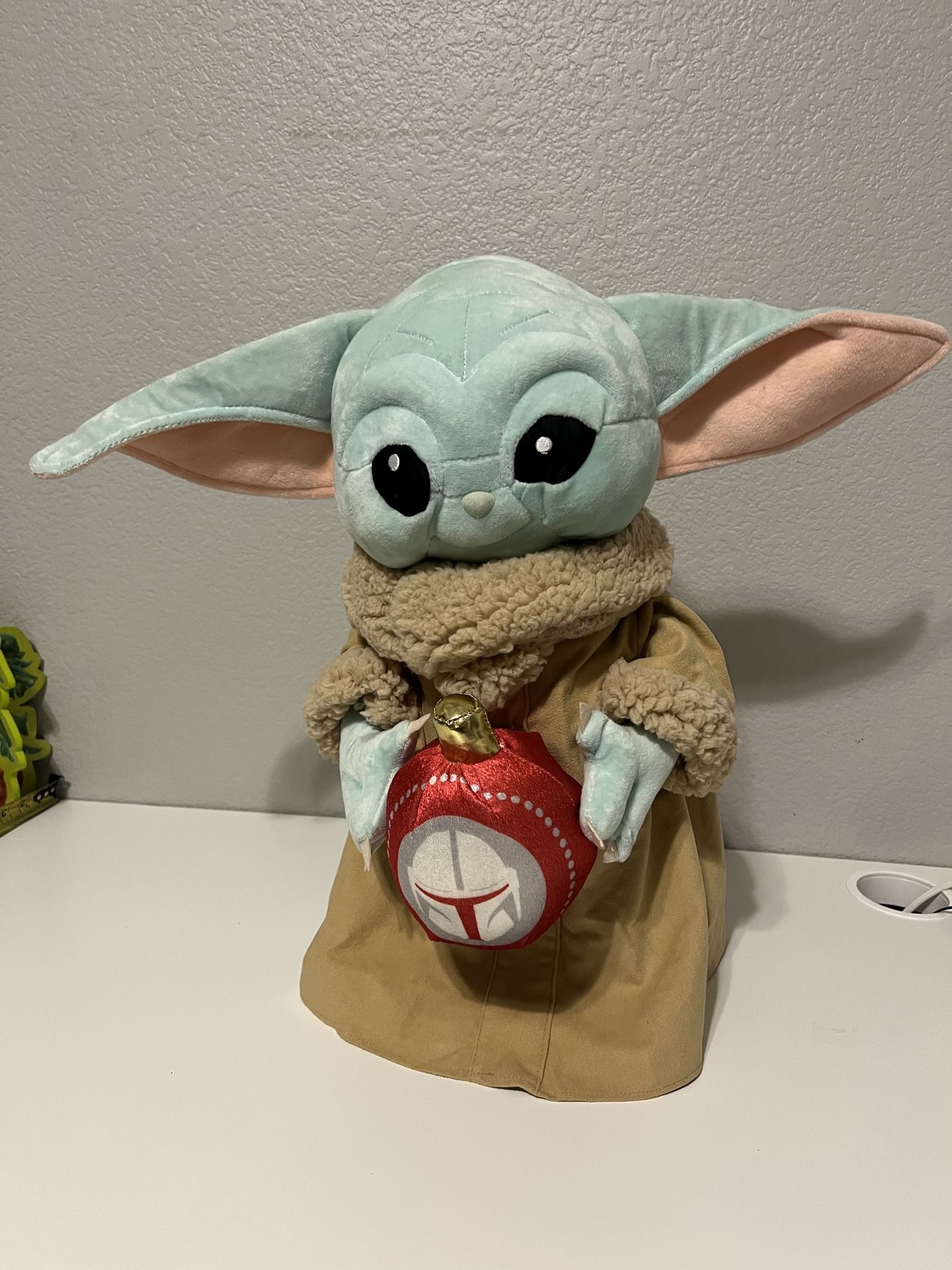 Star Wars The Child: Christmas Greeter| Grogu Baby Yoda + Ornament  18”