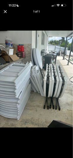 Chairs and tables r,e,n,t