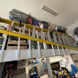 12ft Yellow Werner Step Ladder