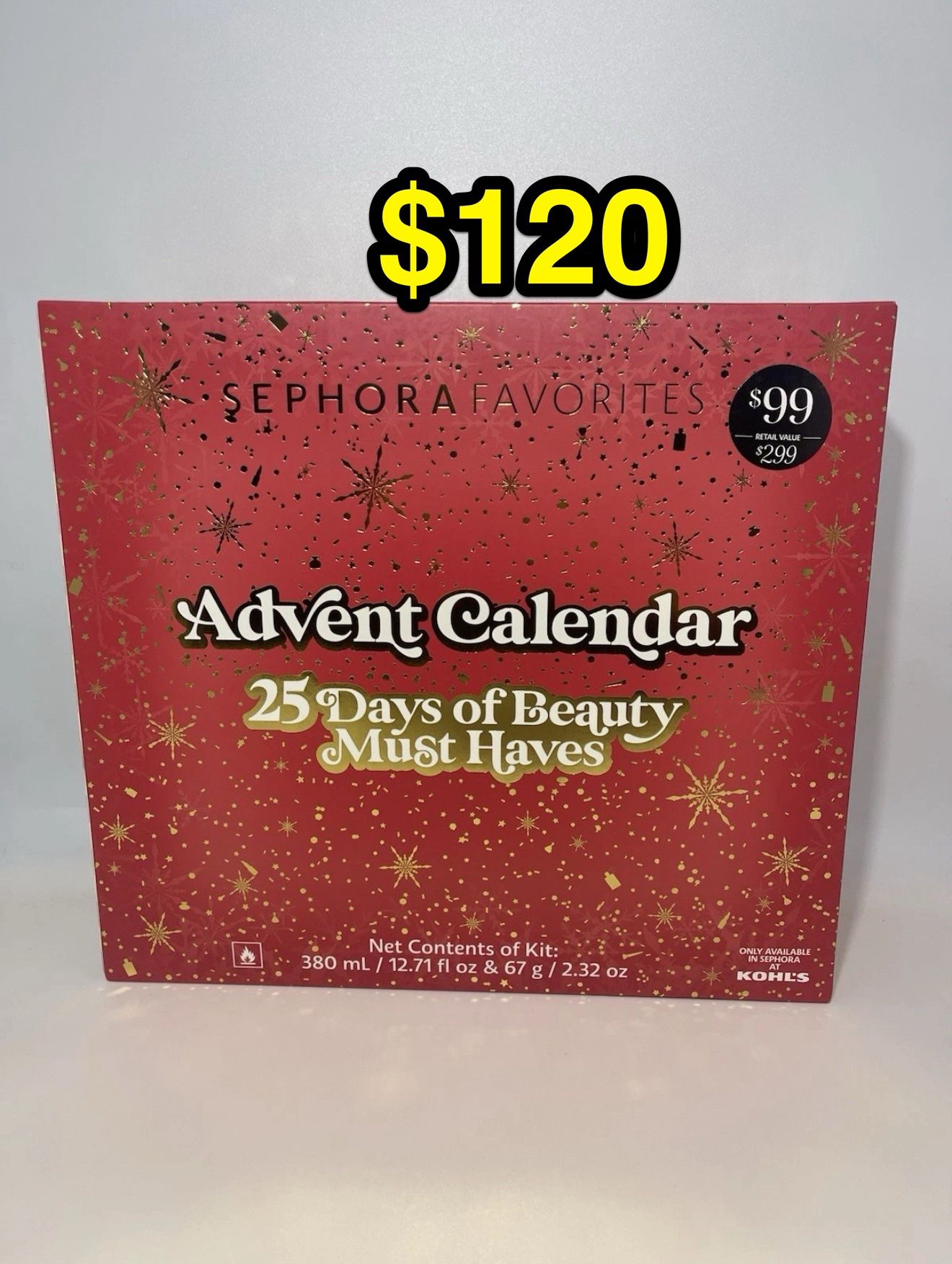 Sephora Favorites Advent Calendar 25 Days Of Beauty Holiday LIMITED Edition 2025