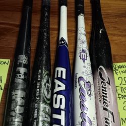 Softball Bats 3 Guys 28 29 &30 Inch Girls 28&31 Inch $20 Each