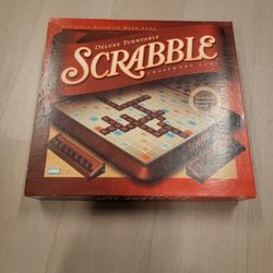 Scrabble Deluxe Turntable Edition Game