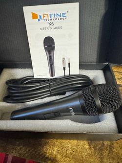 Mic Fifine K6 handheld microphone