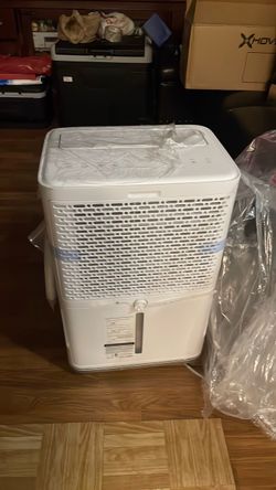 White Dehumidifier with Water Tank
