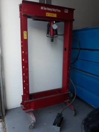 Fox Press 40 Ton Heavy Duty Hydraulic Shop Press