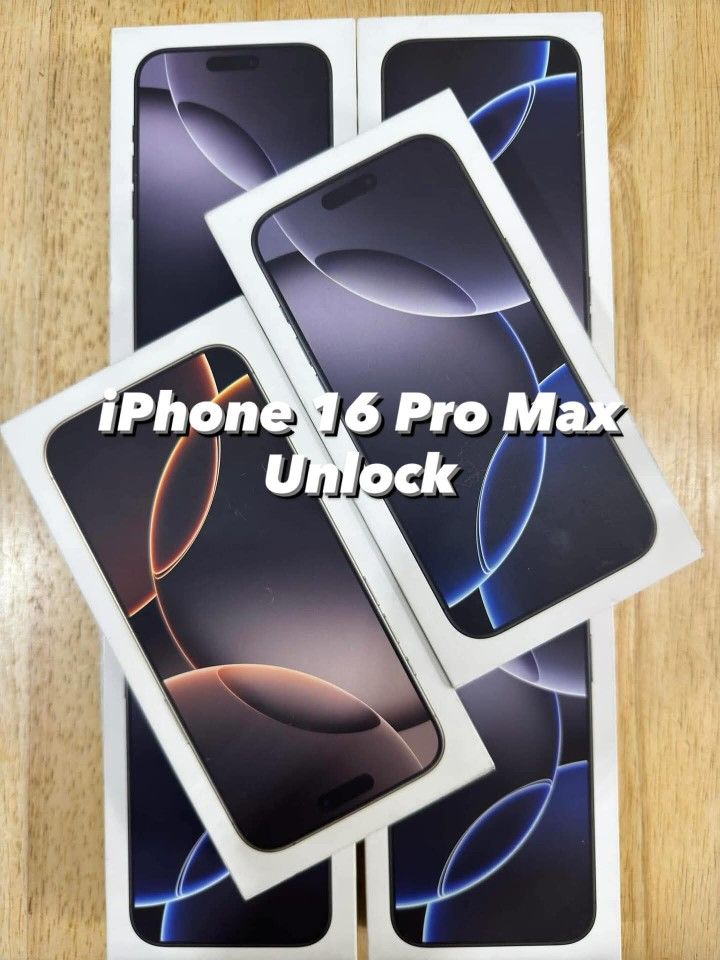 iPhone 16 Pro Max Unlock Pay Low Down No Crdt Needed
