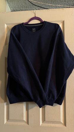 Fruit of the Loom Navy Crewneck Sweatshirt