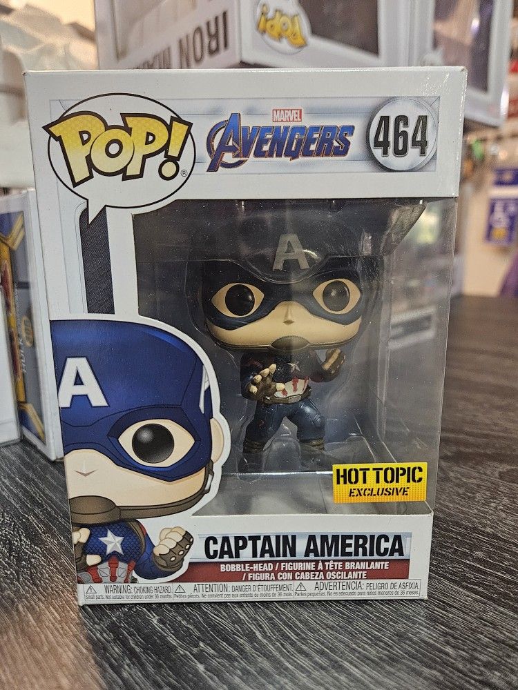 Funko Pop Vinyl Avengers #464 Captin America Marvel Comics