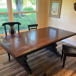 Wood Kitchen Table