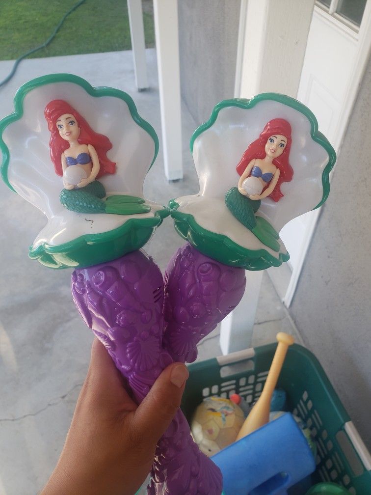 Disneyland Little Mermaid Bubble Wand