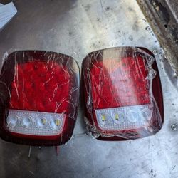 Universal Trailer Tail Lights Led