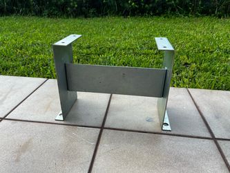 Metal Stand 9” H by 13” W by 5” D (FOR AUTOMATIC GATE OPENER)…$45