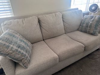Couch and loveseat