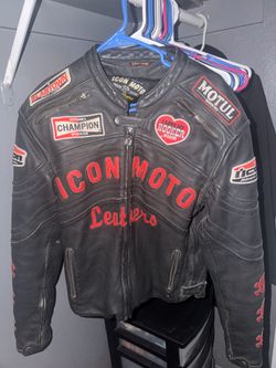 Motorcycle leather jacket