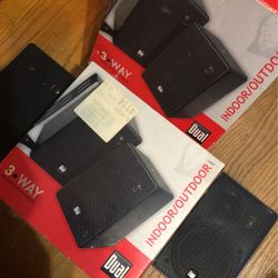 dual speakers indoor /outdoor