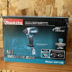 18V Makita Brushless Impact Driver 