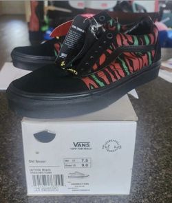 Tribe Called Quest Vans Size 7.5 In Men’s And 9 In Ladies
