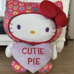 Hello Kitty Valentine's Sweetheart PLUSH BRAND NEW 21"