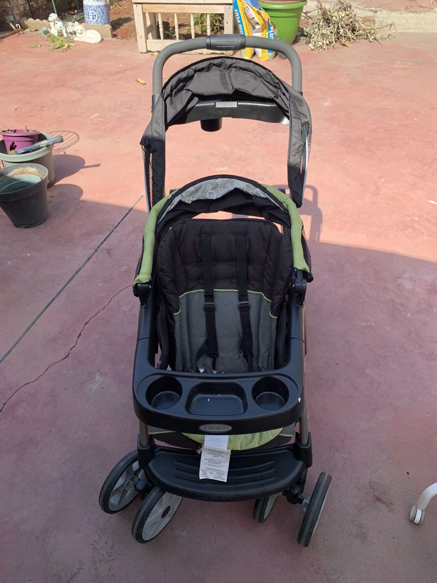 Graco ready to grow click connect double stroller