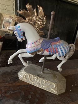 Large Beautiful Carousal Horse