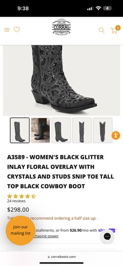 NIB corral Boots