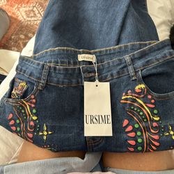 Brand New Embellished Ursime Women’s Jeans