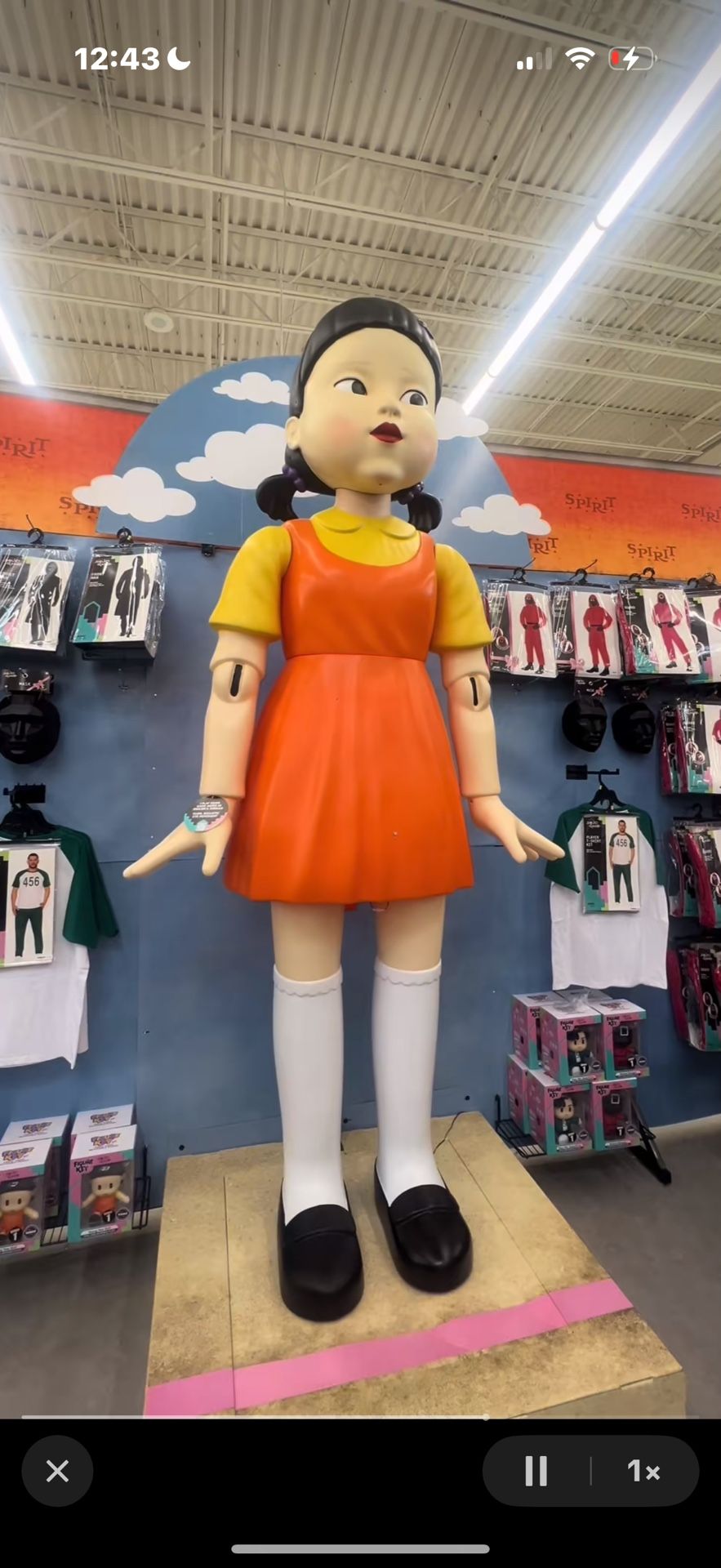 SQUID GAME DOLL ANIMATRONIC