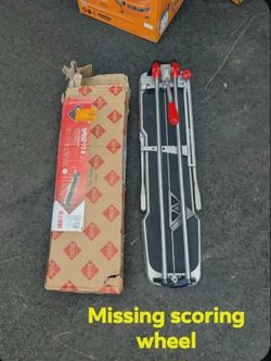 ⚠️ Missing Scoring Wheel – Sold As Pictured ⚠️  Rubi Speed 72 N 28 in. Tile Cutter