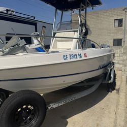 1996 19’ Wellcraft Center Console With Johnson 112hp SPL Outboard 