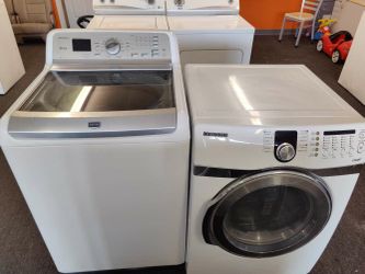 Washer and dryer set