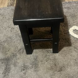 Pottery Barn The Lucas Collection, Side Table, Espresso 