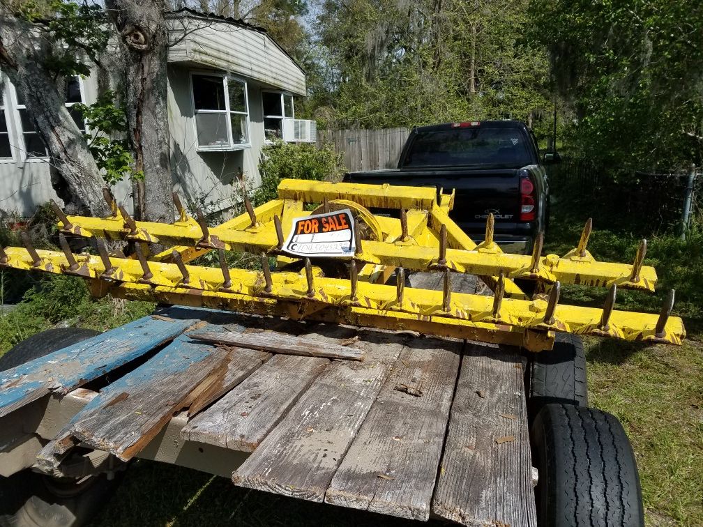 Big cutter and trailer . Both for $2800 ,call. {contact info removed}. James