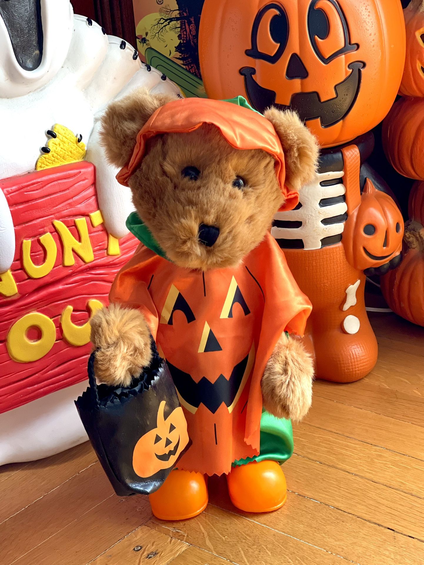 Vintage Halloween Dan Dee Teddy Bear 🎃