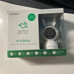Netgear Arlo Baby Monitor Smart 1080p HD Monitor Camera Two-Way Talk 