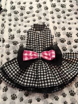 Reversible dog dress ... new