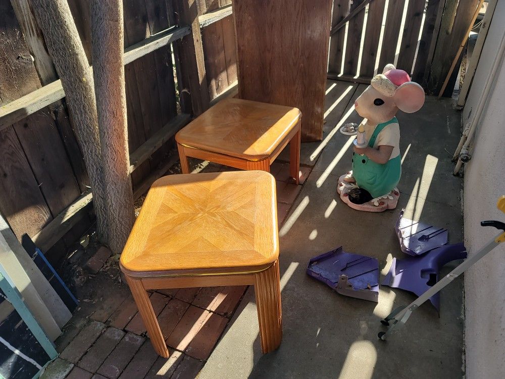 Coffee Table And Two End Tables