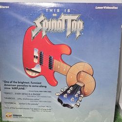 This Is Spinal Tap 1984 Embassy Pictures Video Laser Disc - Rob Reiner Comedy