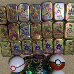 Pokemon 151 tins only