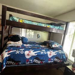 Handmade Twin/full Bunkbed